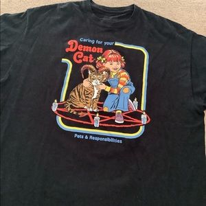Demon cat t-shirt